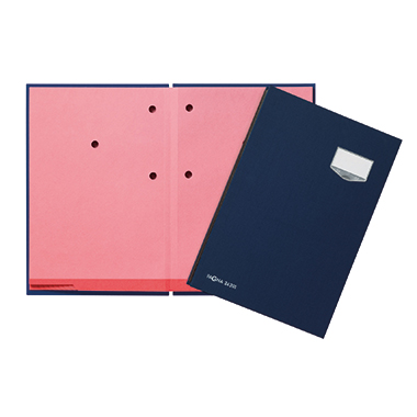Unterschriftsmappe 24201 A4 20F blau 