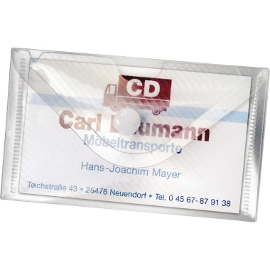 Visitenkartenetui Veloflex 2229100 trans Parent