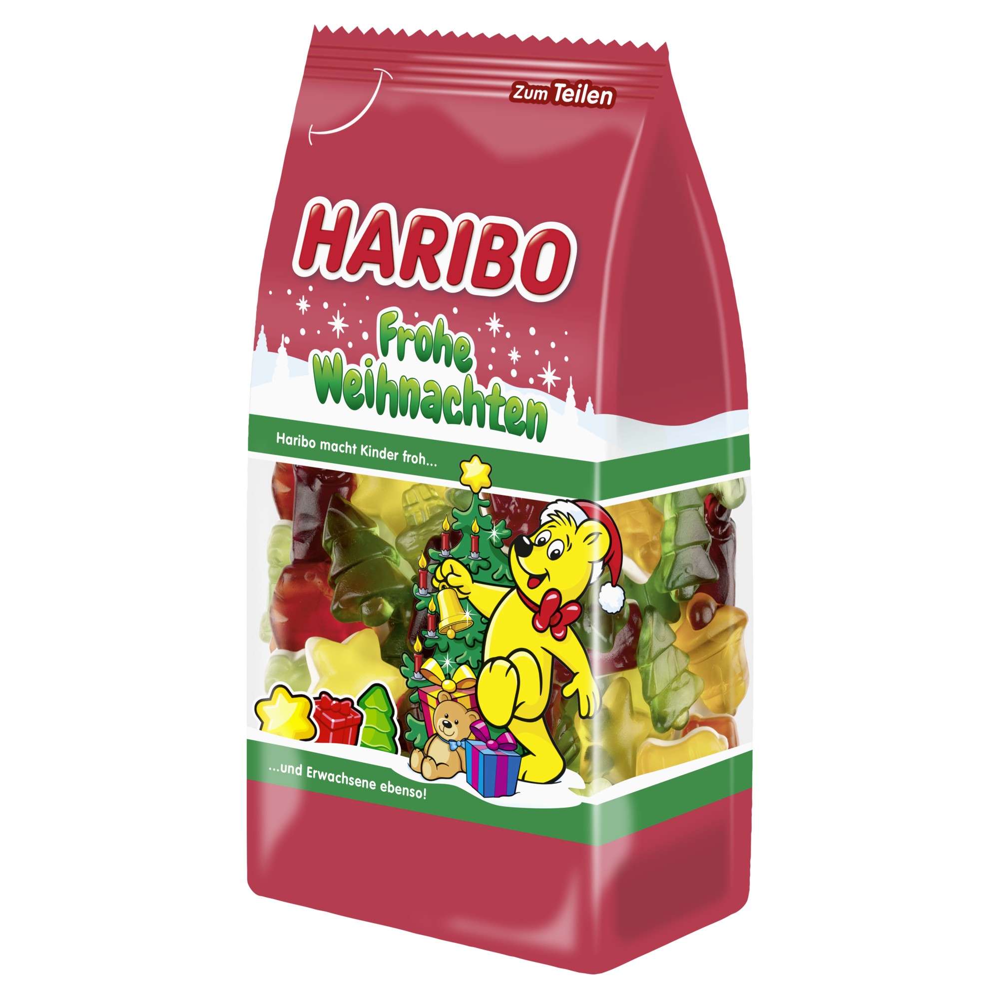 Fruchtgummi HARIBO Frohe Weihnachten 300 Gramm