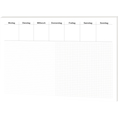 Schreibunterlage RNK 46616 liniert/kar. 30Blatt office