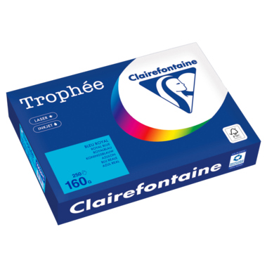 Kopierp. A4 160g royalblau intensiv 1052 