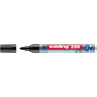 Boardmarker Edding 250 schwarz 1,5-3mm, Rundspitze