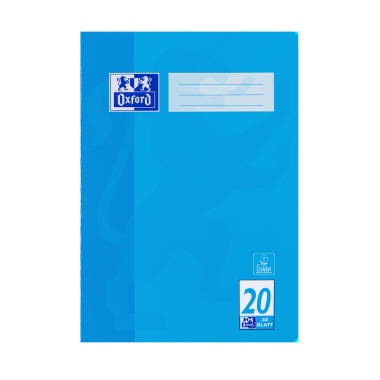 Schulheft Oxford 100050326 A4 blanko 90g Lin.20, 32 Blatt