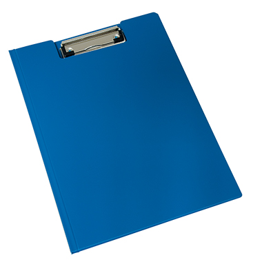 Klemmbrettmappe DIN A4 Polypropylen blau 