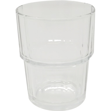 Trinkglas 250ml transparent 6 Stück 7,7 x 9,4 cm (ØxH)