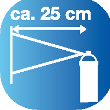 Permanentspray Edding 5200 Klarlack glän Zend, 200ml
