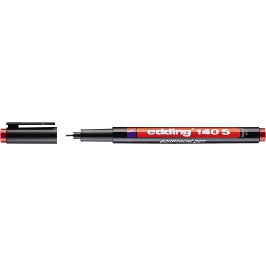 OHP-Marker Edding 140 S rot Permanent, 0,3mm