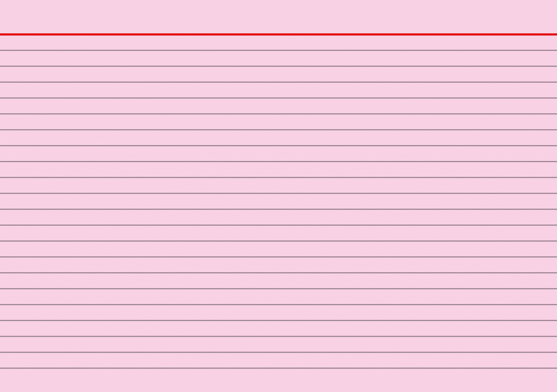 Karteikarten BRUNNEN 22501 A5 liniert rot 100 Stück