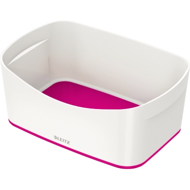Aufbewahrungsschale Leitz 5257 ws/pk MyBox, weiß/pink, 246x98x160mm