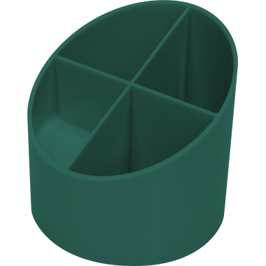 Stifteköcher helit H6790252 grün 4 Fächer, blauer Engel