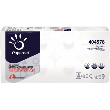 Toilettenpapier 4lag 8Rol 150Blatt weiß 404578
