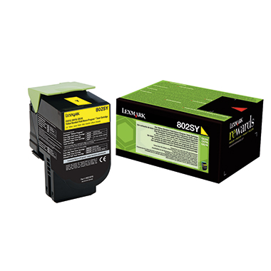 Toner LEXMARK 80C2S yellow 