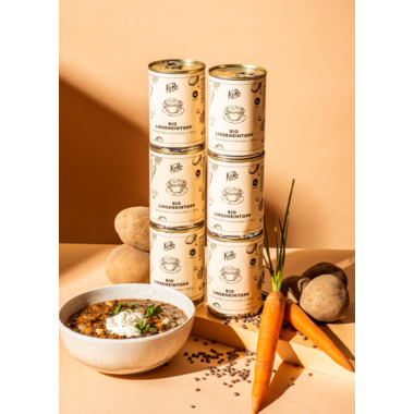 Eintopf KoRo Linsen 6x400g vegan Bio 