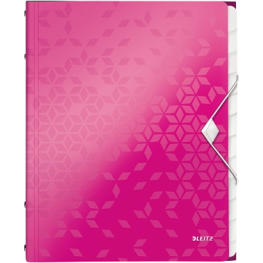 Ordnungsmappe Leitz WOW 4634 12F pink 