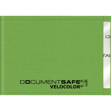 Ausweishülle Velocolor 327134 90x63mm gn 1 Grün
