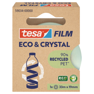 Klebefilm tesa 59034 ECO&Prem. 33mx19mm 