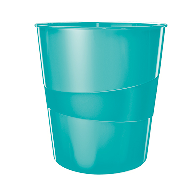 Papierkorb Leitz WOW 5278 15l eisblau blau