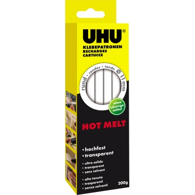 Heißklebepatronen Uhu 47865 200g Durchmesser 11mm, Patronen Für 48365 Sta