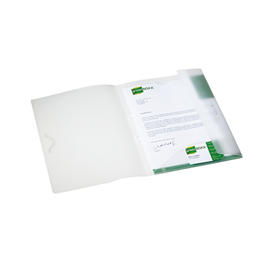 Angebotsmappe Durable 2533 A4 farblos Pp, Multifile