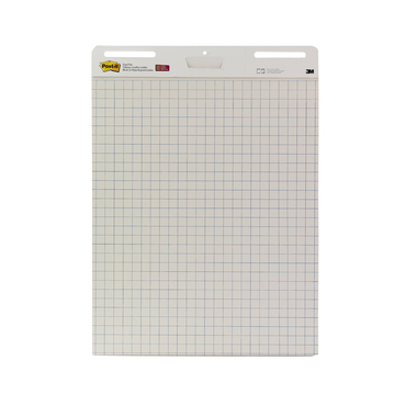 Flipchartbl. Post-it MC560 kariert Chart Meeting 63,5x77,5cm
