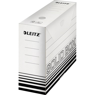 Archivbox Leitz Solid 6128 100mm weiß 