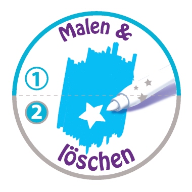 Faserschreiber BIC Magic Medium 12er Kartonetui sortiert 0,8mm