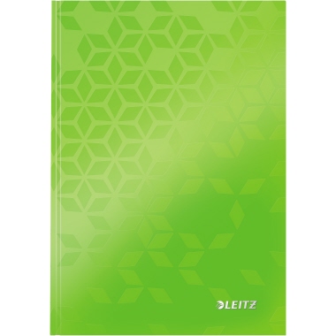 Notizbuch Leitz 4628 A5 80Bl. kar. grün 