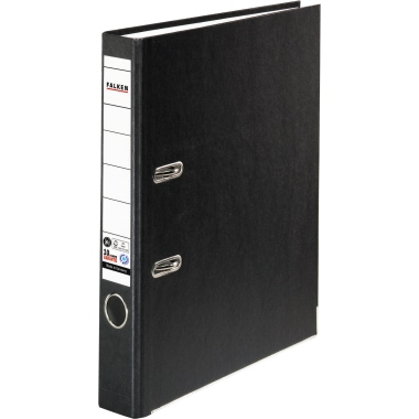 Ordner Falken A4 nature plus 50mm schwa Rz Pappe