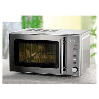 Mikrowelle Caso M20 800W silber 