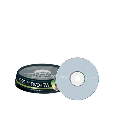 DVD+RW Verbatim 4,7GB 4x 10er Spindel 